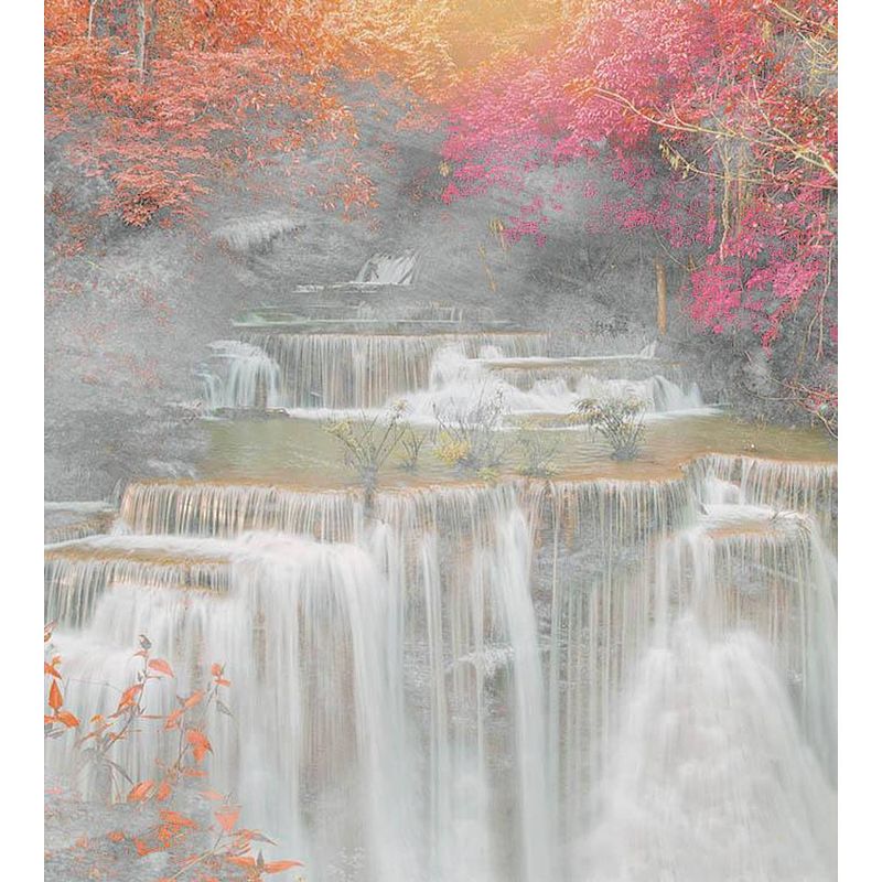 Foto van Dimex waterfall abstract ii fotobehang 225x250cm 3-banen