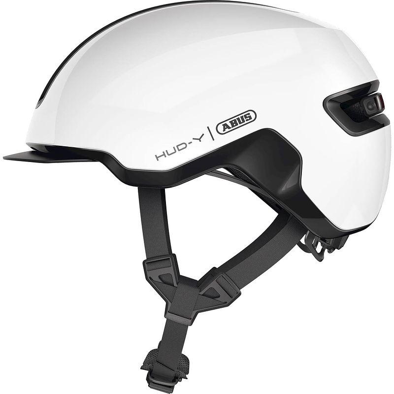 Foto van Abus helm hud-y shiny white s 48-54 cm