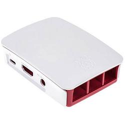 Foto van Raspberry pi® raspberry-pi3-case sbc-behuizing geschikt voor serie: raspberry pi rood, wit