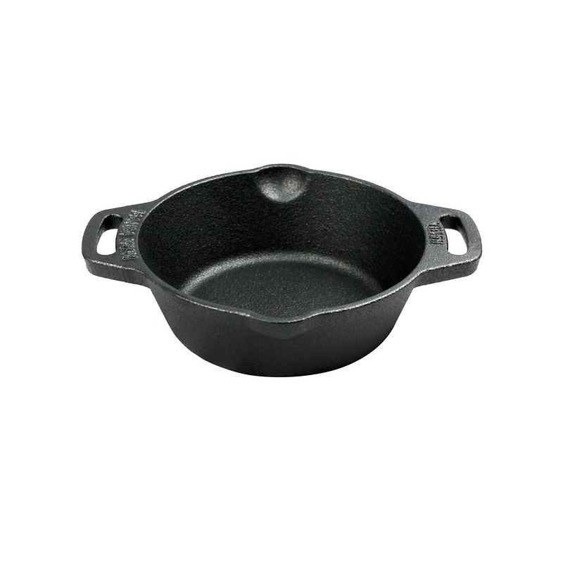 Foto van Valhal outdoor - gietijzeren skillet 15cm, twee handvatten vh15h