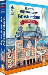 Foto van 3d gebouw - rijksmuseum amsterdam (134 stukjes) - puzzel;puzzel (8719324373227)