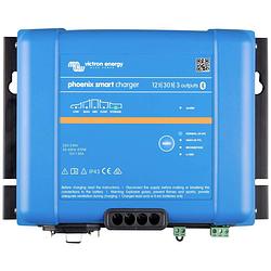 Foto van Victron energy phoenix smart ip43 charger 12/30 (3) 120-240v loodaccu-lader laadstroom (max.) 30 a