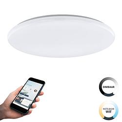 Foto van Eglo connect.z totari-z smart plafondlamp - ø 53 cm - wit - instelbaar wit licht - dimbaar - zigbee