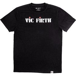 Foto van Vic firth black logo t-shirt maat m