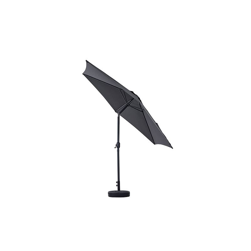 Foto van Feel furniture - parasol - kantelbaar - 3 meter - donkergrijs
