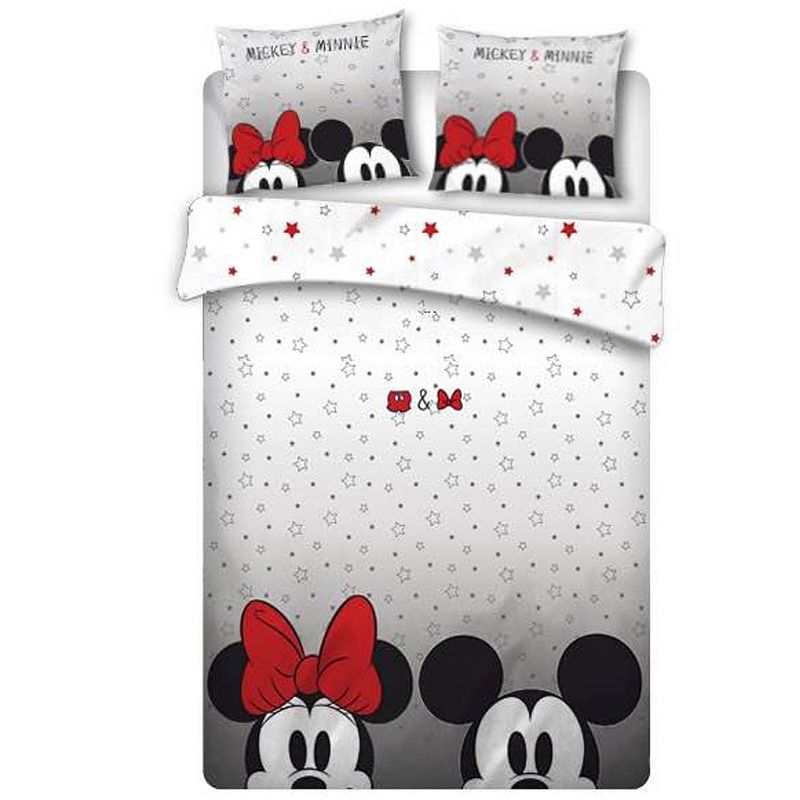 Foto van Disney minnie mouse dekbedovertrek eyes - lits jumeaux - 240 x 220 cm - polyester