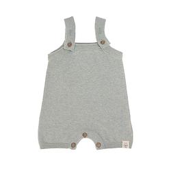 Foto van Lässig baby gebreide jumpsuit gots garden explorer aqua grey 62-68, 2-6 mnd