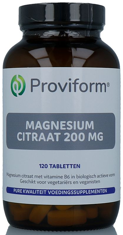 Foto van Proviform magnesiumcitraat 200mg tabletten 120st