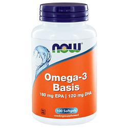 Foto van Now omega-3 basis softgels