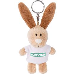 Foto van Nici sleutelhanger mauschen 10 cm polyester bruin