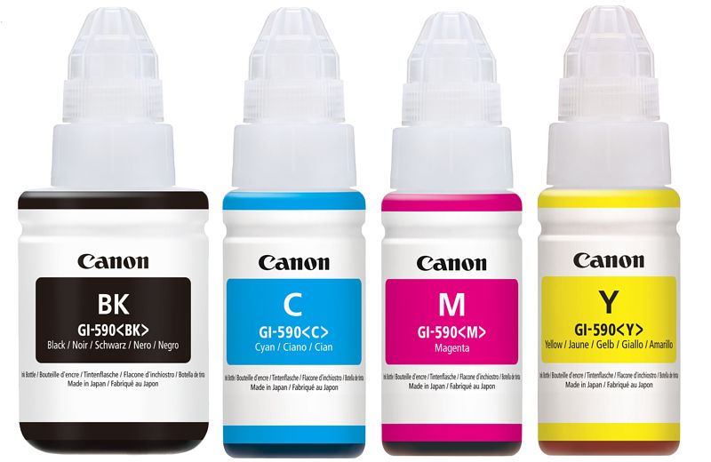 Foto van Canon gi-590 inktflesjes combo pack