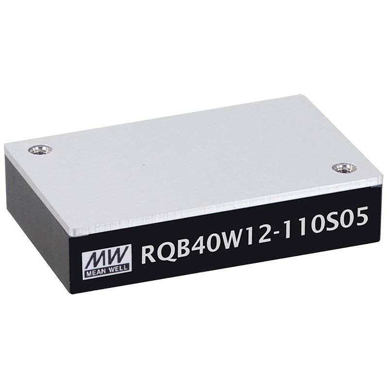 Foto van Mean well rqb40w12-110s24 dc/dc-converter, print 1.667 a 40 w aantal uitgangen: 1 x inhoud 1 stuk(s)