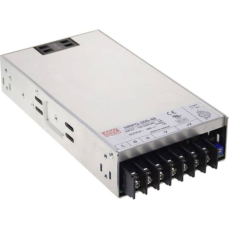 Foto van Mean well hrp-300-7.5 ac/dc inbouwnetvoeding gesloten 40 a 300 w 7.5 v/dc