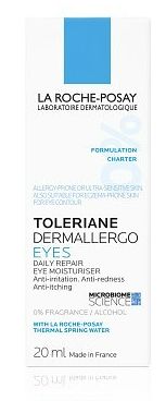 Foto van La roche-posay toleriane dermallergo oogcrème