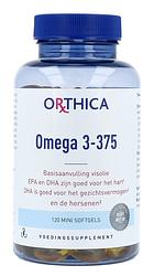 Foto van Orthica omega 3-375 softgels