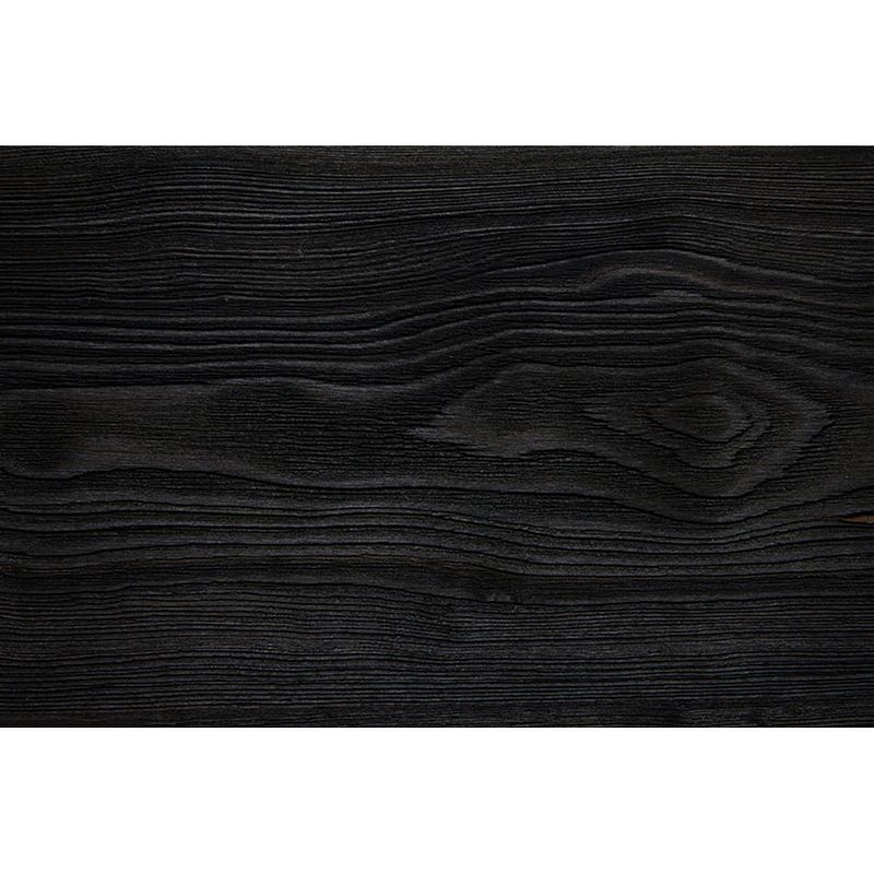 Foto van Spatscherm zwart hout - 90x70 cm