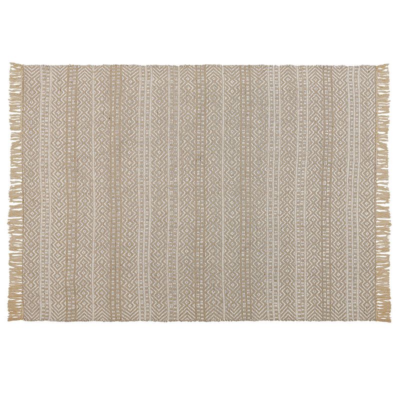 Foto van Beliani dortyol - vloerkleed-beige-jute