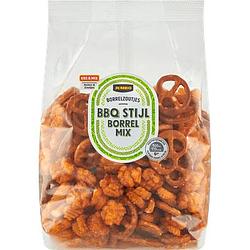 Foto van Jumbo borrelzoutjes bbq stijl borrel mix 200g