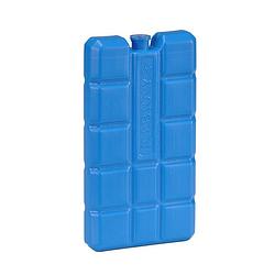 Foto van 1x blauwe koelelement 400 gram 9 x 16 cm - koelblokken/koelelementen voor koeltas/koelbox
