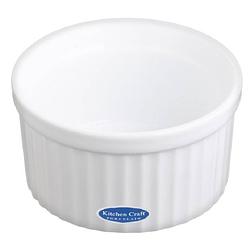 Foto van Kitchencraft - ramekin - porselein - wit, 9cm - kitchencraft