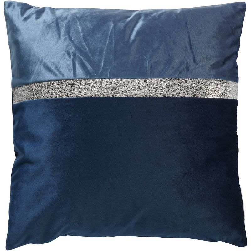 Foto van Dutch decor - sandrine - sierkussen blauw 45x45 cm