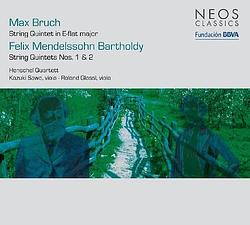 Foto van Bruch: string quintet in e-flat major/mendelssohn: string quintets nos.1 & 2 - cd (4260063309014)