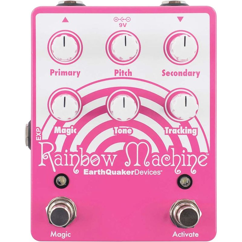 Foto van Earthquaker devices rainbow machine v2 polyphonic pitch mesmerizer effectpedaal