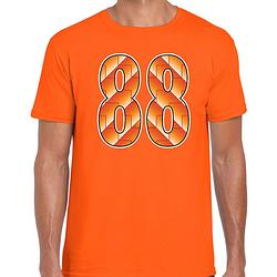 Foto van 1988 ek / nederlands elftal supporter t-shirt oranje voor heren xl - feestshirts