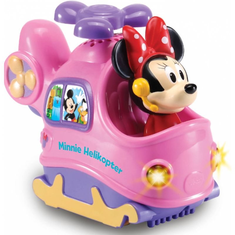 Foto van Vtech helikopter minnie mouse junior 12,7 cm roze/paars