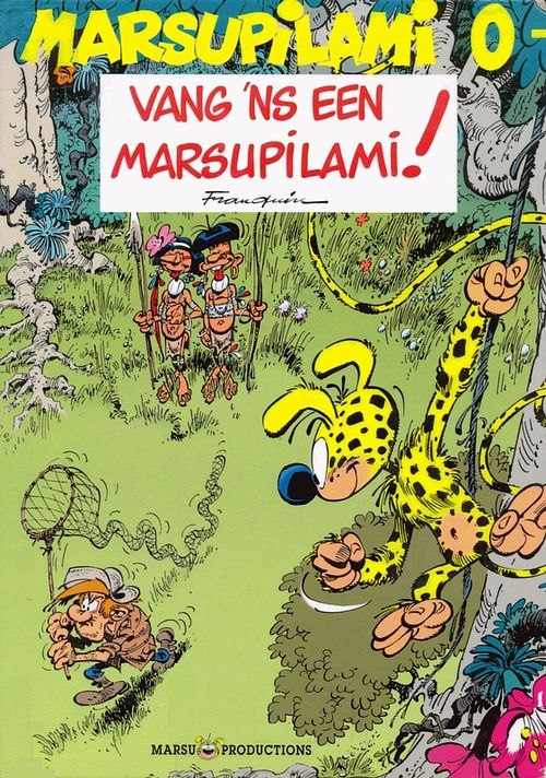 Foto van Marsupilami - 0 - vang 'sns een marsupilami! - andré franquin - paperback (9782912536501)