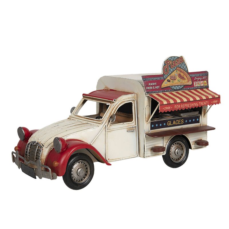 Foto van Clayre & eef multi model food truck 32*15*19 cm 6y4264