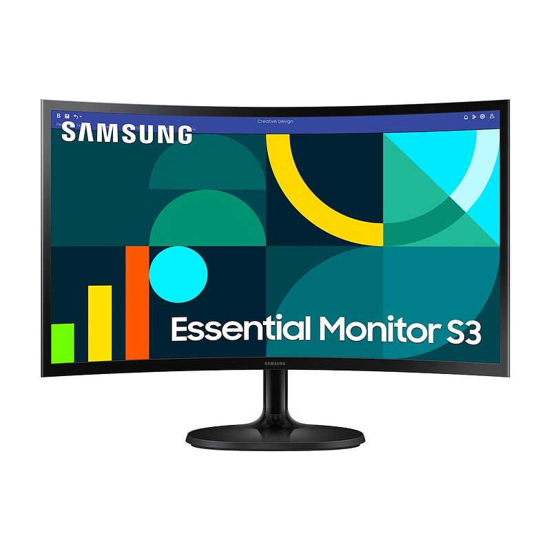 Foto van Samsung essential monitor s36gd fhd monitor zwart