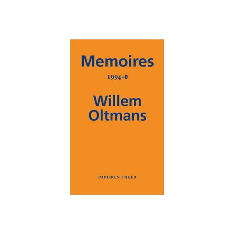 Foto van Memoires 1994-b - memoires willem oltmans