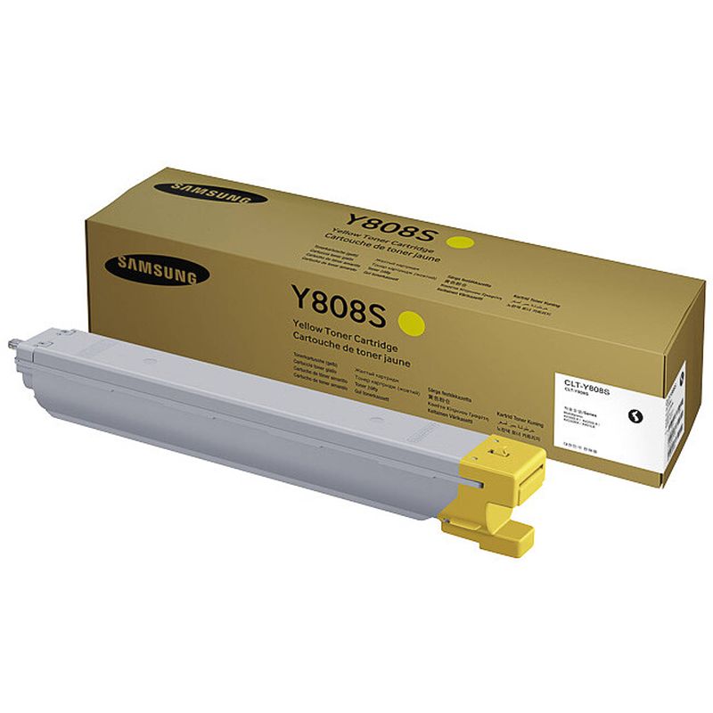 Foto van Ss735a samsung multixpress toner yellow