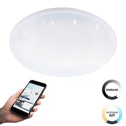 Foto van Eglo connect.z totari-z smart plafondlamp - ø 38 cm - wit - instelbaar wit licht - dimbaar - zigbee