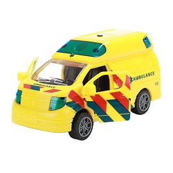 Foto van Toi-toys & trucks frictie ambulance (nl) met licht en geluid
