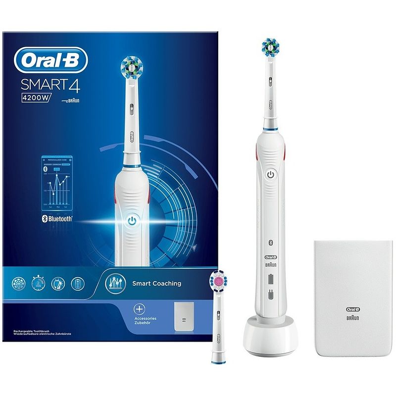 Foto van Oral b smart 4 4200w tandenborstel