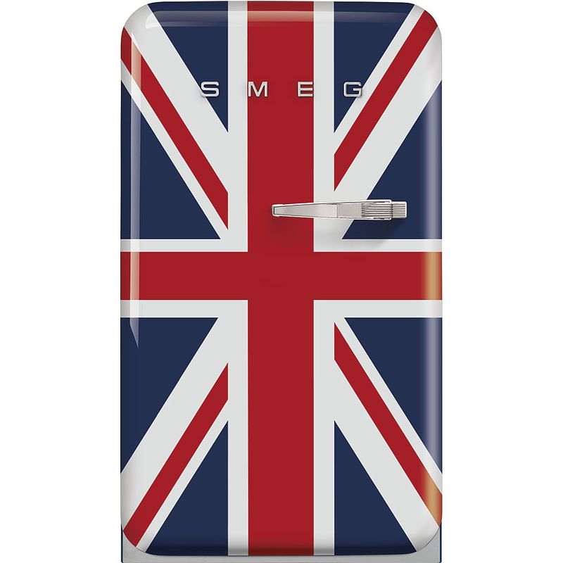 Foto van Smeg fab10lduj5 union jack koelkast zonder vriesvak