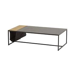 Foto van 4 seasons atlas lounge tuintafel 122x62xh35 cm - keramiek