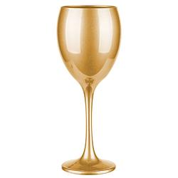 Foto van Glasmark wijnglazen - 6x - gold collection - 300 ml - glas - wijnglazen