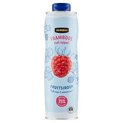 Foto van Jumbo fruitsiroop framboos met appel 750ml