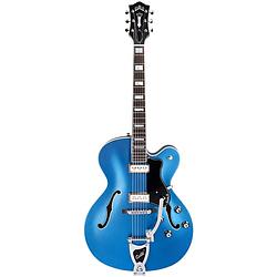 Foto van Guild newark st. collection x-175 manhattan special malibu blue semi-akoestische gitaar