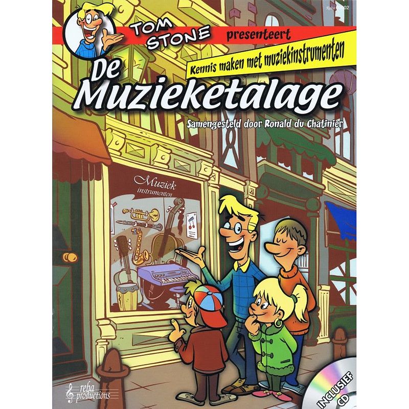 Foto van Reba productions de muzieketalage met cd