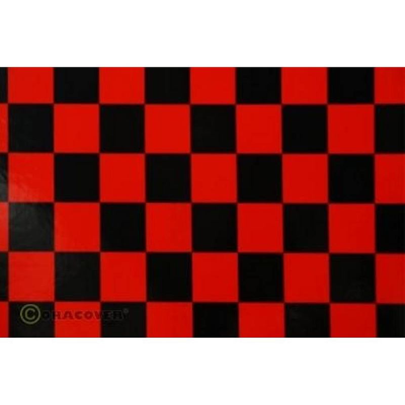 Foto van Oracover orastick fun 3 47-023-071-002 plakfolie (l x b) 2 m x 60 cm rood, zwart