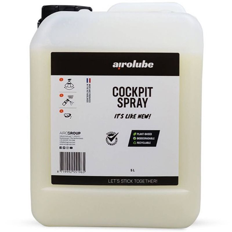 Foto van Airolube cockpitspray jerrycan 5 liter