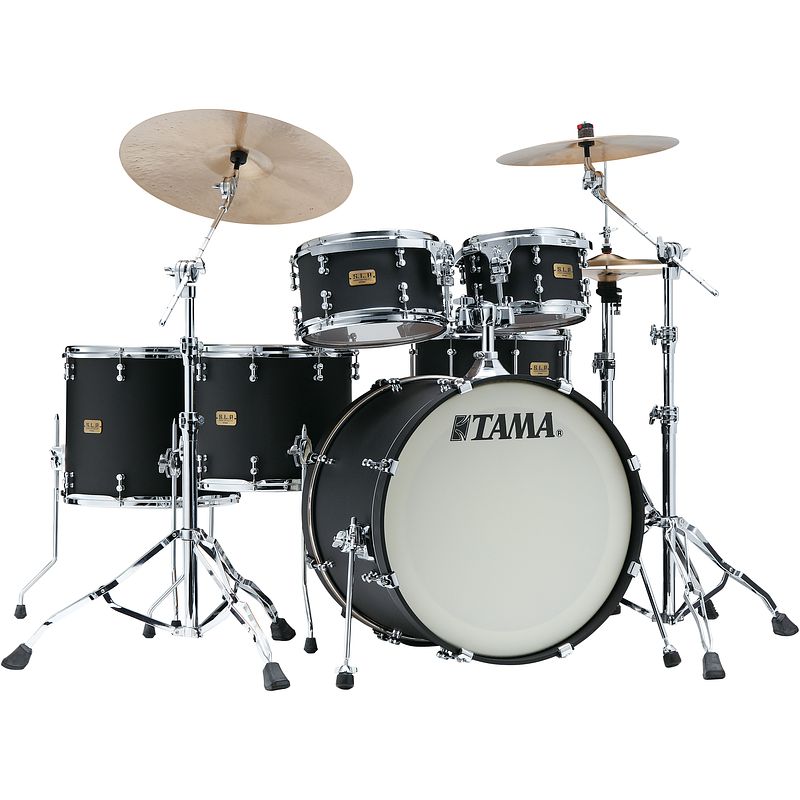 Foto van Tama lkp52hts-fbk s.l.p. dynamic kapur flat black 5-delige shellset