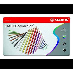Foto van Stabilo kleurpotlood aquacolor 12 potloden