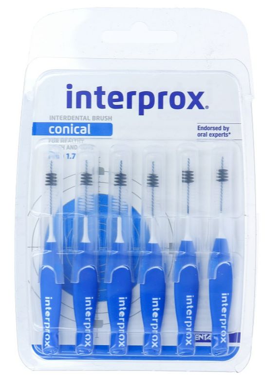 Foto van Interprox ragers premium conical 1.3 blauw 6st