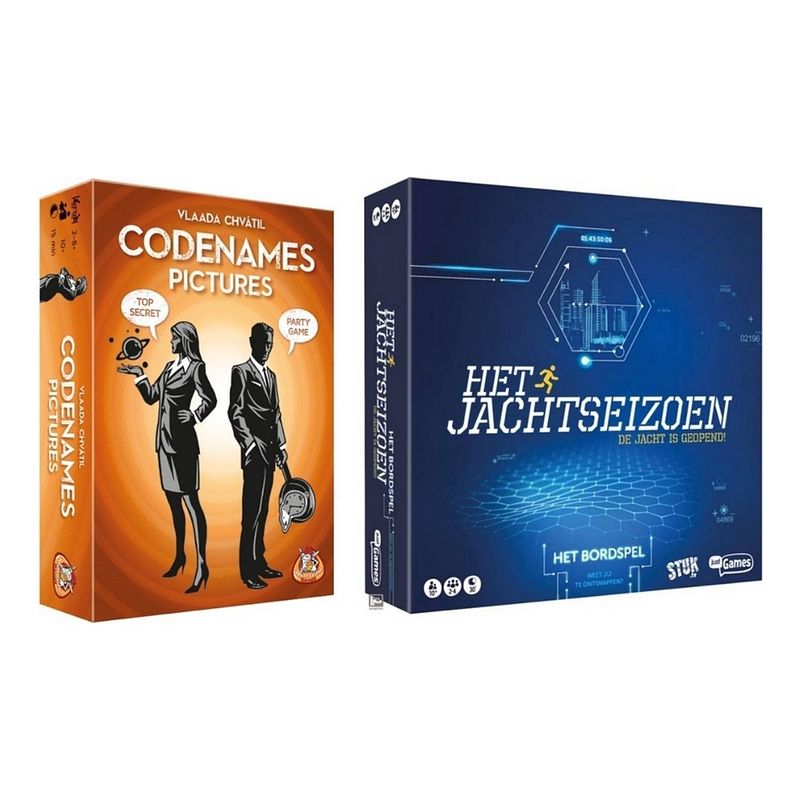 Foto van Spellenbundel - 2 stuks - codenames pictures & jachtseizoen