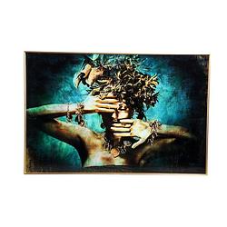 Foto van Ptmd melani glass art wall picture embrace nature wide